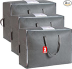 105L Extra Large Storage Bags for Blankets, King Comforters, Sheets by MKOKYD