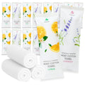 120 Hot or Cold Wrapped Moist Towels – 9'' x 9" Moist Towelettes Individually by Avistar