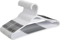 Finnhomy 50 Pack Plastic Hangers, Clothes Hangers by Finnhomy