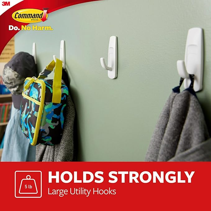 Command Large Utility Hook Mega Pack, Organize Damage-Free - Image 3