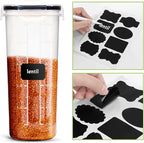 Utopia Kitchen Cereal Containers Storage Set – 2 Pack 4L Airtight Food Storage - Image 5