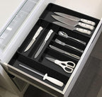Simple Houseware Expandable Kitchen Drawer Flatware Organizer - Image 5