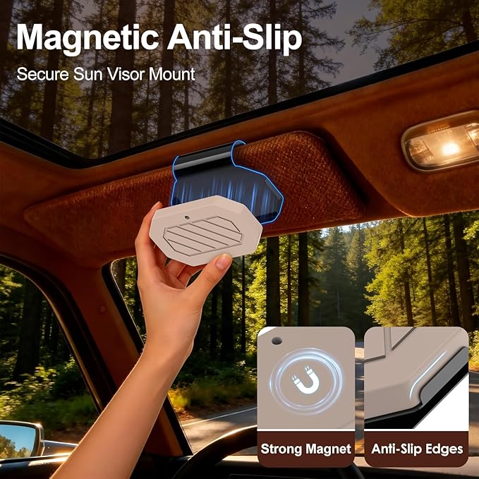 Car Air Freshener, 2-in-1 Stone Car Freshener - Image 6