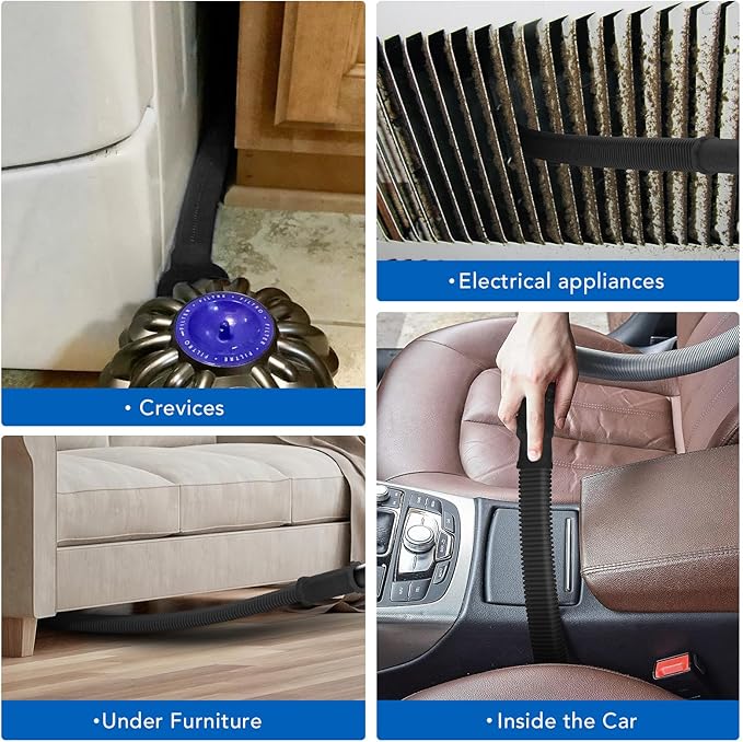 Sealegend Dryer Vent Cleaner Kit Vacuum Hose Attachment Compatible - Image 5