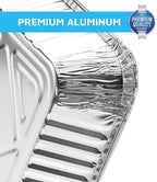 MontoPack Aluminum Foil Pans Half Size Roasting Chafing Pan | Bulk 30 Pack of - Image 6