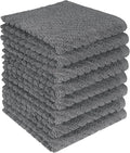 Bumble Towels Premium Kitchen Dish Cloths | 8 Pack | Diagonal Deluxe Dish Cloth by BumbleTowels