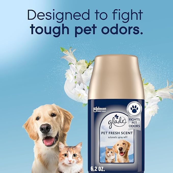 Glade Automatic Spray Refill, Pet Fresh Scent, Scented Air Freshener - Image 2