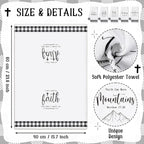 R HORSE Religious Christian Kitchen Dish Towel 5Pcs Bible Verse Scripture - Image 2