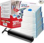 20-Pack Variety Vacuum Storage Bags by Spacesaver