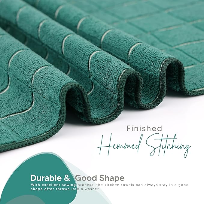 Utopia Towels - Microfiber Kitchen Towels, Super Absorbent 18 x 26 Inches - Image 3