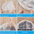 Patelai 80 Pcs 2" Gusseted Shoulder Covers - Image 6