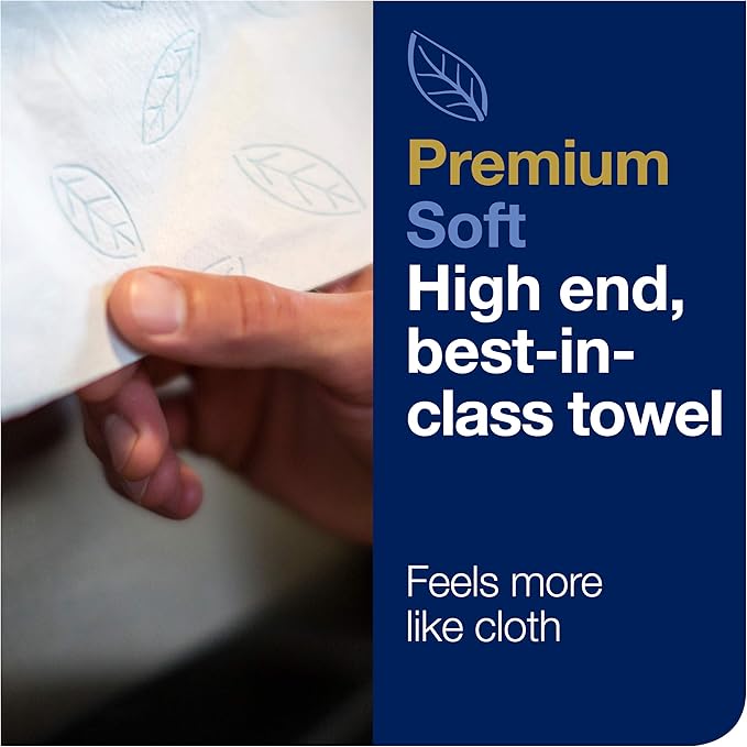 Tork Matic Soft Hand Towel Roll, Quick-Absorbing, Long-Lasting, Thick 2-Ply - Image 5