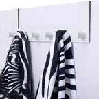 WEBI Over The Door Hooks, Door Hanger, Over The Door Towel Rack, 6 Peg Hooks - Image 6