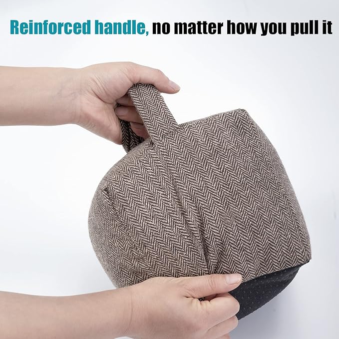 Marwood Fabric Door Stopper Decorative Door Stops - Image 5