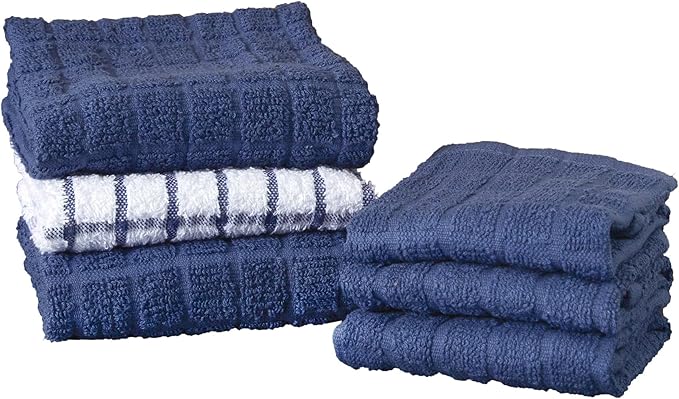Ritz Premium Kitchen Towel and Dish Cloth Value Set: Highly Absorbent, Super by Ritz+Foodservice