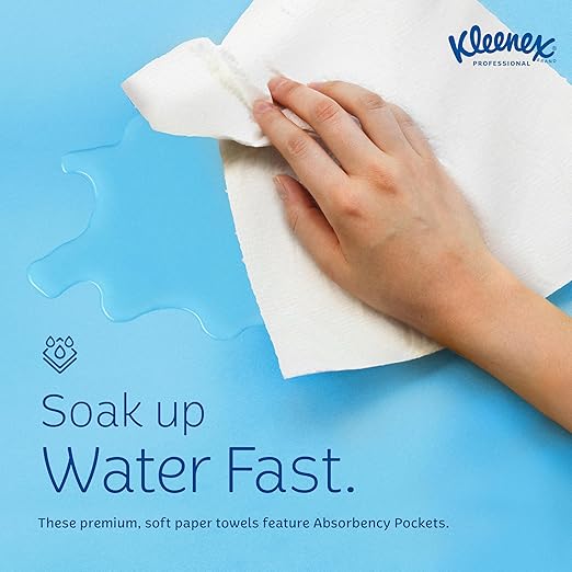 Kleenex Professional Paper Hand Towels, Premium Absorbency Pockets, Pop-Up Box - Image 5