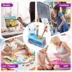 New Paint Brush Cleaner Tool, Brush Rinser Cup Painting Running Water - Image 7