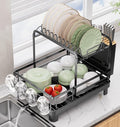 Runnatal 2-Tier Dish Drying Rack, Large Dish Rack by Runnatal