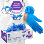 MED PRIDE Nitrile/Vinyl Blend Exam Gloves, Powder-Free, Latex-Free, Disposable - Image 3