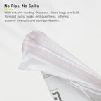 EKO 10.6 Gallon / 35–40 Liter Drawstring Trash Bags, Extra-Strong Leak-Resistant - Image 8