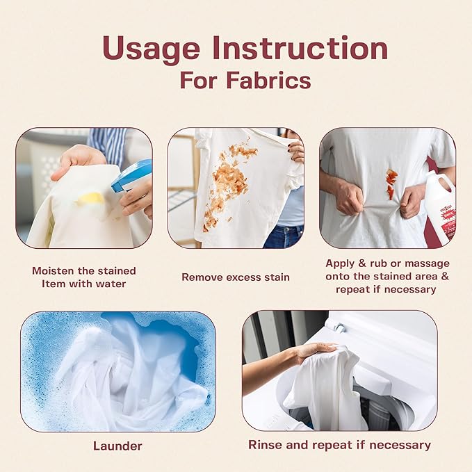 Stain Remover, Effectively Eliminates Stains from Wine, Berries & Blood on - Image 7