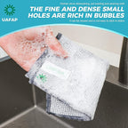12 PCS Non Scratch Wire Dishcloth, Cleans Fast Without Scratching, Stands Up to - Image 5