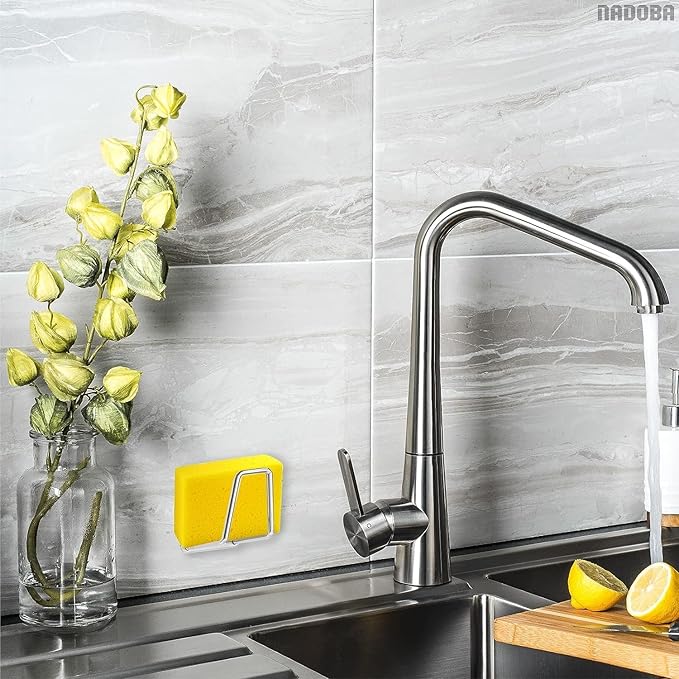 2Pcs Stainless Steel Sponge Holder - Image 4