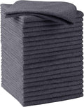 HOMEXCEL Grey Microfiber Cleaning Cloths, 20 Pack Cleaning Rags by HOMEXCEL