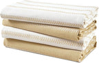 LANE LINEN Kitchen Towels Set of 4-18”x28” Absorbent Cotton Dish Towels by LaneLinen
