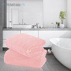 TENSTARS Silk Hemming Bath Towels - Image 3