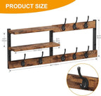 Homeiju 28.7" Coat Rack Wall Mount - Image 2