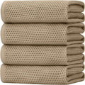 Homaxy 100% Cotton Waffle Weave Kitchen Dish Towels, Ultra Soft Absorbent Quick by Homaxy