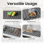 Stone Dish Drying Mat for Kitchen Counter, Quick Dry Stone Mat Kitchen for - Image 6