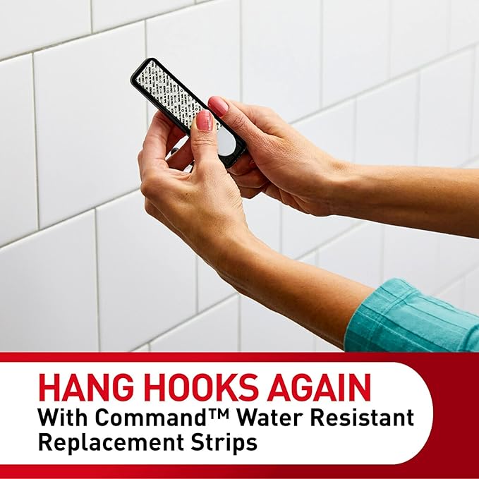 Command Bath Replacement Strips, 2-Medium and 4-Large Water-Resistant Adhesive - Image 2