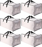 SWEET DOLPHIN 6 Pack Extra Large Moving Bags by SWEET+DOLPHIN