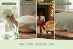 Sage Green Flour Sack Tea Towels - Image 8