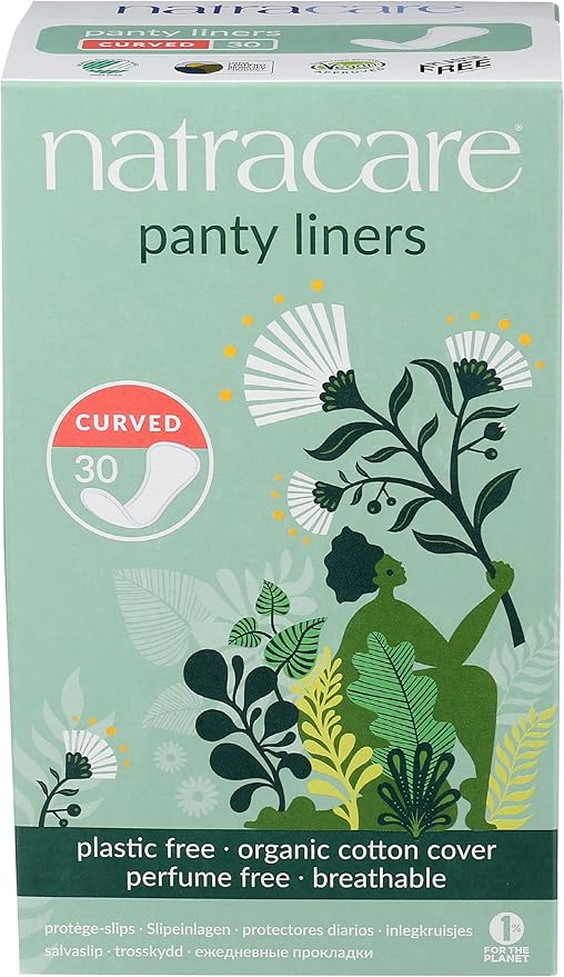 Natracare Natural Organic Curved Panty Liners, by Natracare
