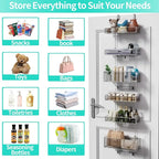 HapiRm Over Door Organizer Storage - Image 4