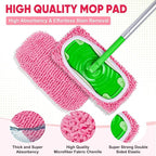 6-Pack Reusable Microfiber Mop Pads Compatible - Image 3