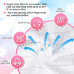 HOMERHYME White Washcloths, 24 Pack Microfiber Face Cloths, Soft Bulk Fingertip - Image 4