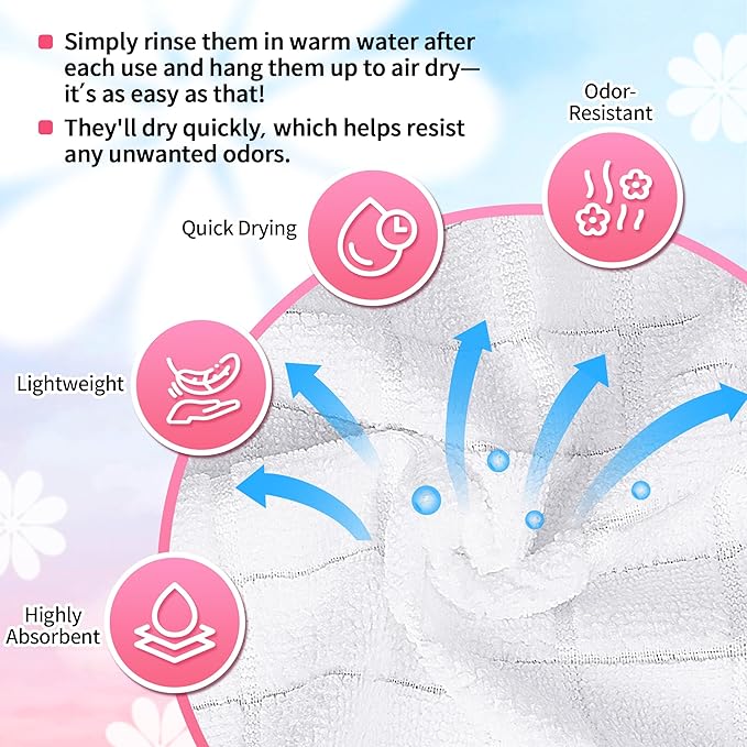 HOMERHYME White Washcloths, 24 Pack Microfiber Face Cloths, Soft Bulk Fingertip - Image 4