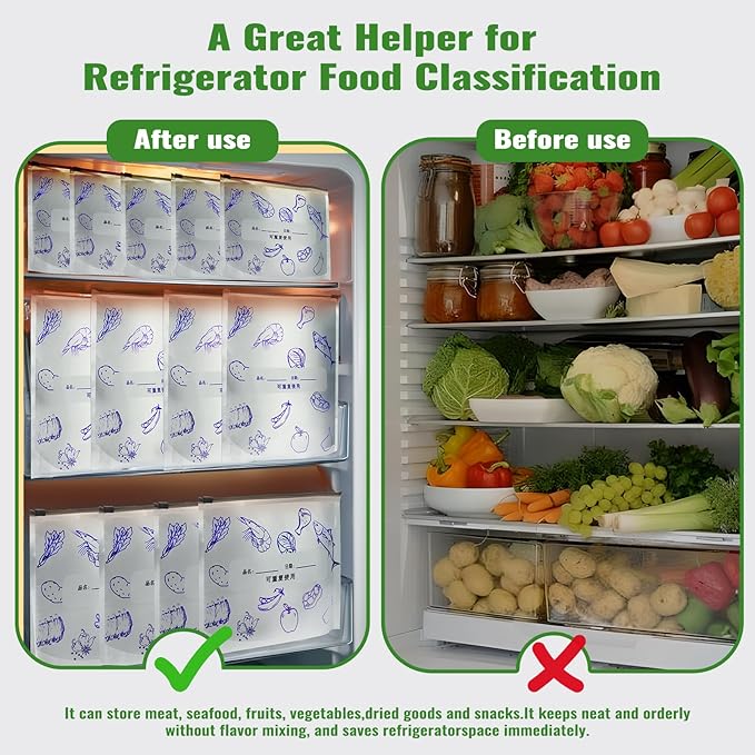 Reusable Aluminum Foil Food Storage Bags - Image 3