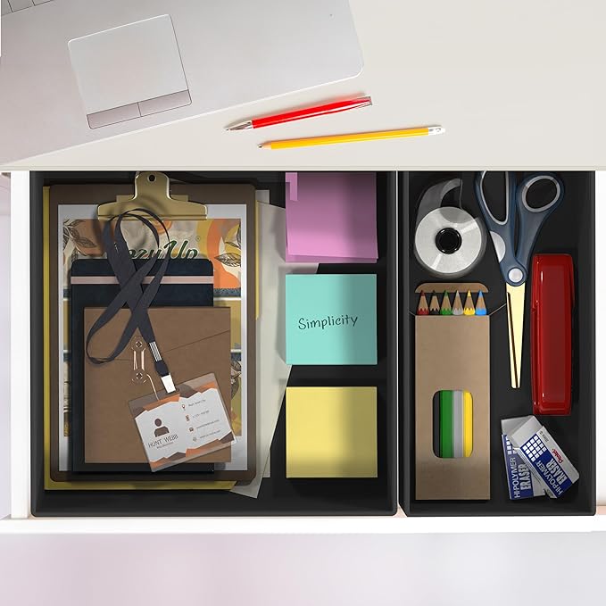 SIMPLE HOUSEWARE Foldable Drawer Organizer - Image 6