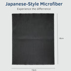 6 Pack Japanese-Style Premium Microfiber Glasses Cleaning Cloth Streak & - Image 2