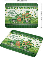 Shamrock Truck Dish Drying Mat Buffalo Check Dish Drainer Mat 18x24 inch - Image 2