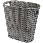 GRANNY SAYS Wicker Bathroom Trash Can, Wicker Waste Basket by GRANNYSAYS