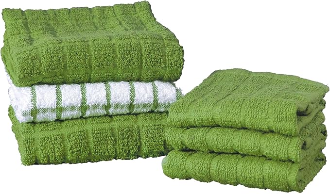 Ritz Premium Kitchen Towel and Dish Cloth Value Set: Highly Absorbent, Super by Ritz+Foodservice