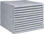 HOMEXCEL Microfiber Glass Cleaning Cloth 12 PK, Lint Free Streak Free, Reusable by HOMEXCEL