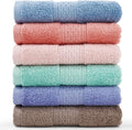 Cleanbear Face-Cloth Washcloths Set, 100% Cotton, High Absorbent, Size13 by Cleanbear