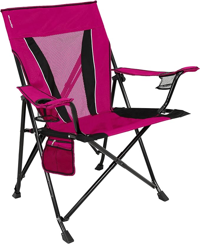 Kijaro XXL Dual Lock Portable Camping Chair - Supports Up to 400lbs - Enjoy The Outdoors in a Versatile Folding Sports & Outdoor Chair by Kijaro